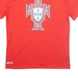 Portugal Mens Football Shirt Jersey Red M