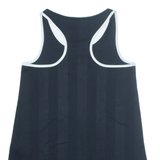 ADIDAS Womens Vest Black Sleeveless UK 6