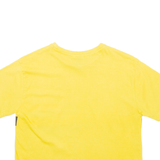 ELLESSE Cropped Womens T-Shirt Yellow UK 10