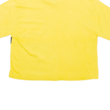 ELLESSE Cropped Womens T-Shirt Yellow UK 10