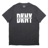 DKNY Mens T-Shirt Black M