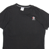 REEBOK Mens T-Shirt Black L