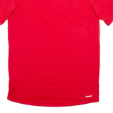 ADIDAS Mens T-Shirt Red M
