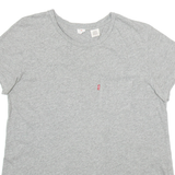 LEVI'S Womens T-Shirt Grey M
