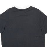 ADIDAS Womens T-Shirt Black UK 12