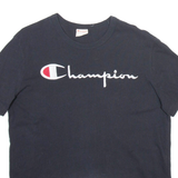 CHAMPION Mens T-Shirt Black S