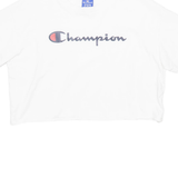 CHAMPION Cropped Womens T-Shirt White M