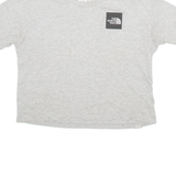 THE NORTH FACE Cropped Womens T-Shirt Grey XS