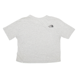 THE NORTH FACE Cropped Womens T-Shirt Grey XS