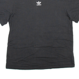ADIDAS Womens T-Shirt Black UK 4