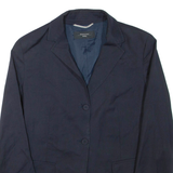 MAX MARA Womens Blazer Jacket Blue Wool UK 12