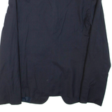 MAX MARA Womens Blazer Jacket Blue Wool UK 12