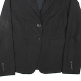 MARELLA Womens Blazer Jacket Black UK 14