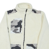 DICKIES Mens Fleece Jacket Cream XS