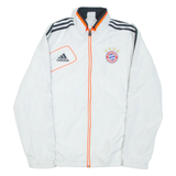 ADIDAS FC Bayern Munchen Mens Track Jacket White L