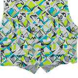 Womens Waistcoat Grey Crazy Pattern M