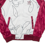 ADIDAS Rita Ora Womens Track Jacket Maroon UK 10