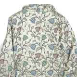 Womens Jacket Beige Floral M