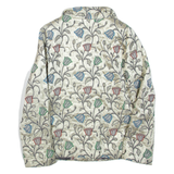Womens Jacket Beige Floral M
