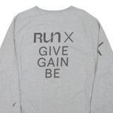 CARHARTT Relaxed Mens T-Shirt Grey Long Sleeve L