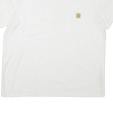 CARHARTT Womens T-Shirt White XL