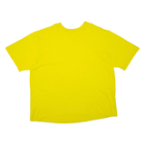 CARHARTT Mens T-Shirt Yellow 2XL