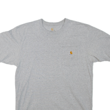 CARHARTT Mens T-Shirt Grey M