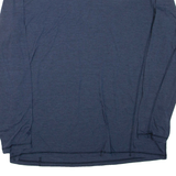 CARHARTT Mens T-Shirt Blue Long Sleeve L