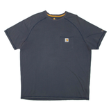 CARHARTT Mens T-Shirt Grey XL