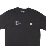 CARHARTT Universal Tires Loose Fit Mens T-Shirt Black M