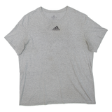 ADIDAS Mens T-Shirt Grey XL