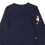 CHAMPION Mens T-Shirt Blue S