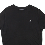 NAUTICA Womens T-Shirt Black L