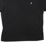 NAUTICA Womens T-Shirt Black L