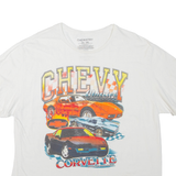 CHEMISTRY Corvette Mens T-Shirt White 2XL