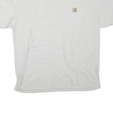 CARHARTT Mens T-Shirt Grey XL