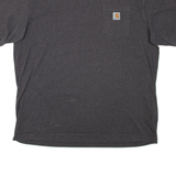 CARHARTT Mens T-Shirt Grey XL