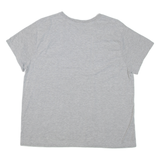CHAMPION Womens T-Shirt Grey XL
