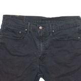 LEVI'S 502 Womens Denim Shorts Black L W34