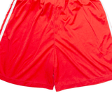 ADIDAS Mens Sports Shorts Red S W28