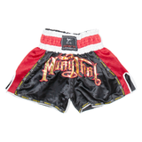 IDLERO Thai Boxing Mens Sports Shorts Black XS W22