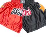 DUO GEAR Thai Boxing Mens Sports Shorts Red XL W26