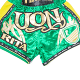 TWINS Thai Boxing Mens Sports Shorts Green M W26