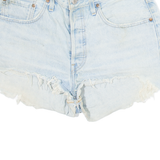 LEVI'S 501 Big E Womens Denim Shorts Blue M W30