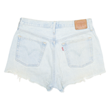 LEVI'S 501 Big E Womens Denim Shorts Blue M W30