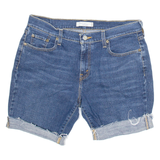 LEVI'S 515 Womens Denim Shorts Blue M W34
