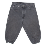 LEVI'S 550 Womens Jorts Shorts Black M W32