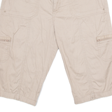 LEE Mens Cargo Shorts Brown L W34