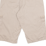 LEE Mens Cargo Shorts Brown L W34