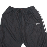 UMBRO Mens Sports Shorts Black Relaxed XL W30